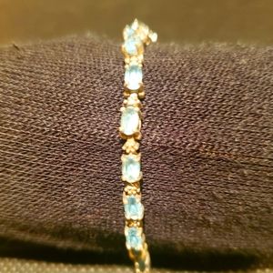 Turquoise & diamond bracelet from helzberg diamonds